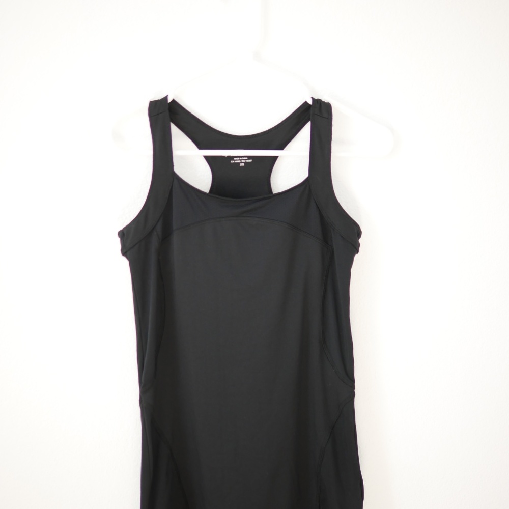 Black Razor back workout tank